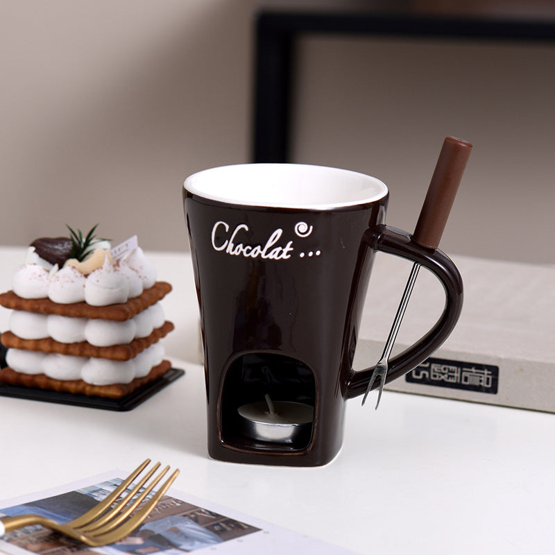 Multipurpose cup for heating and melting chocolate