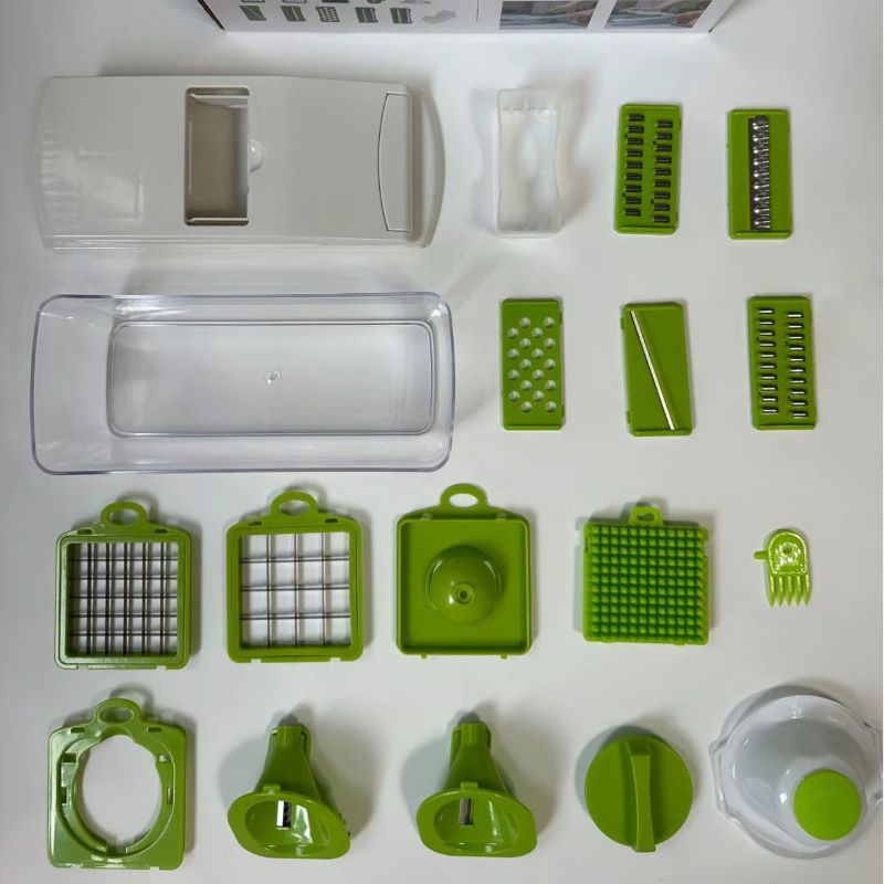 Multi-function vegetable cutter 18-piece set