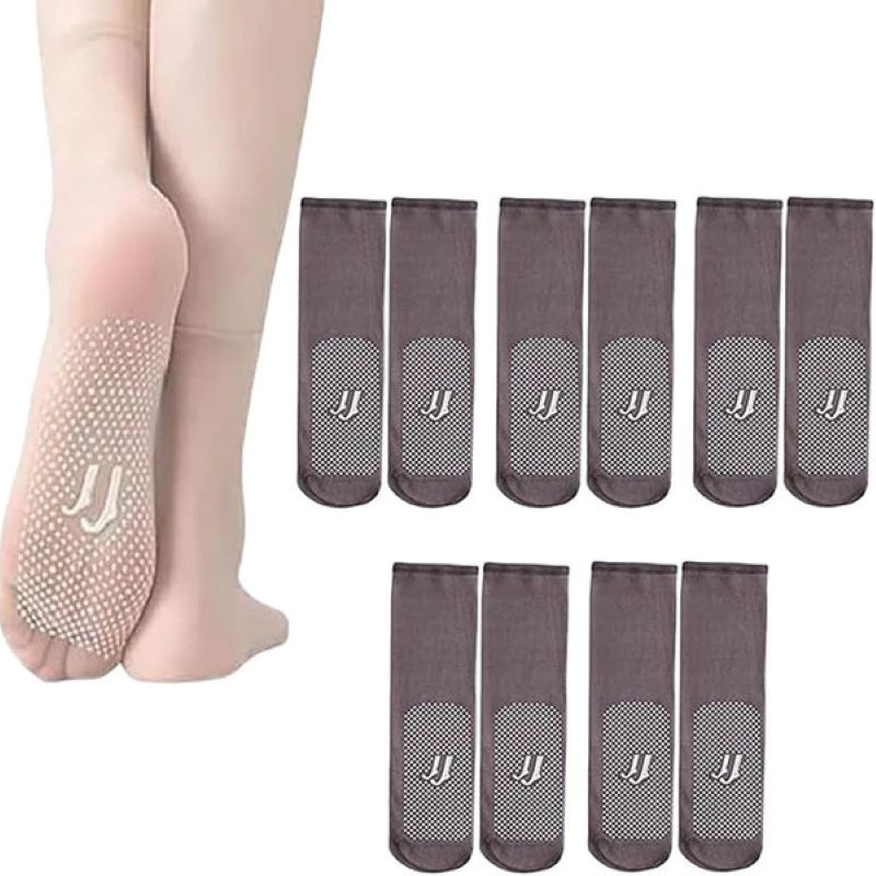 Ultra-thin non-slip ankle socks – breathable and elegant for everyday wear
