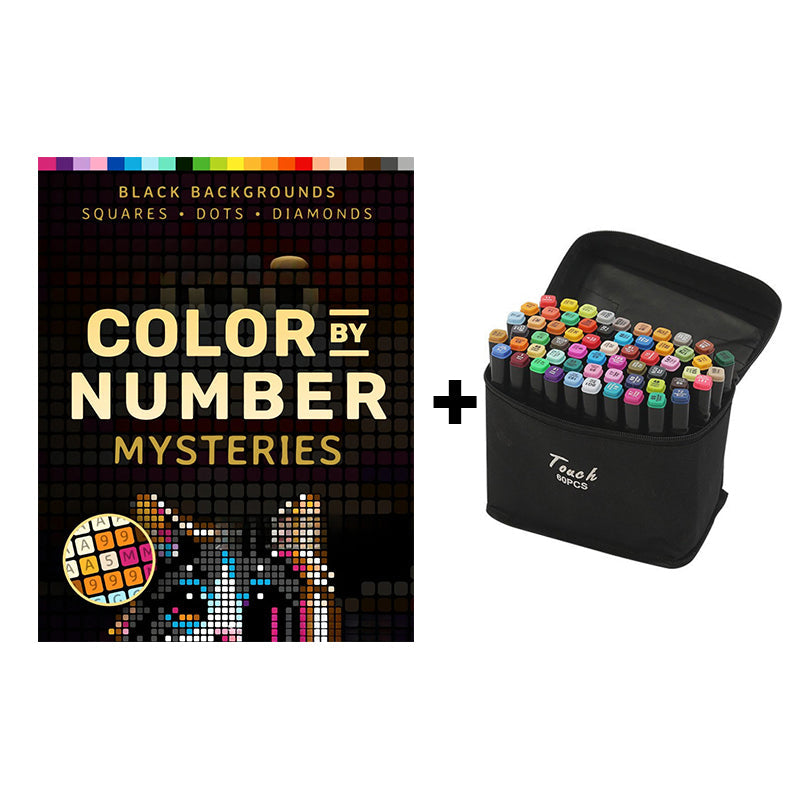 🎨100 Color by Number Games: A Fantastic Coloring Book