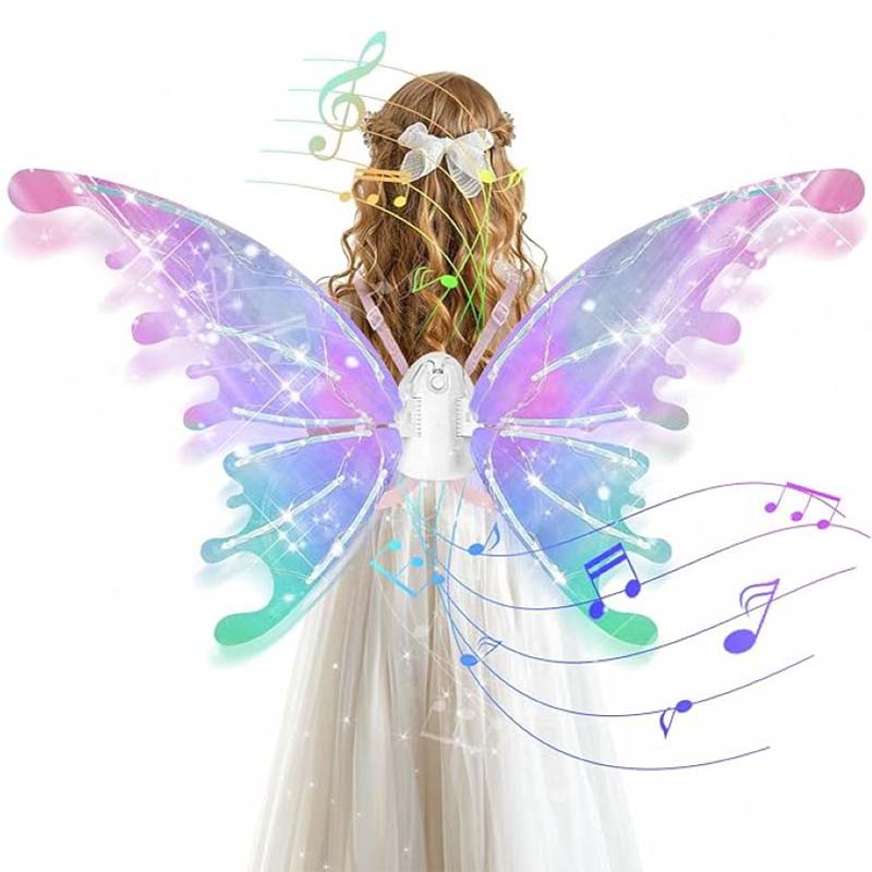 Electric waving fairy wings