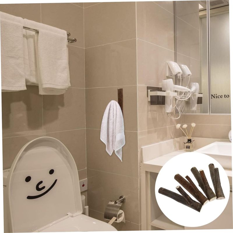 Real Wood Tree Branch Wall Hook