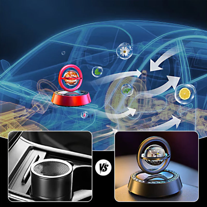 Solar antler rotating aromatherapy machine