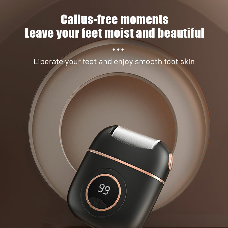 Electric digital foot grinder