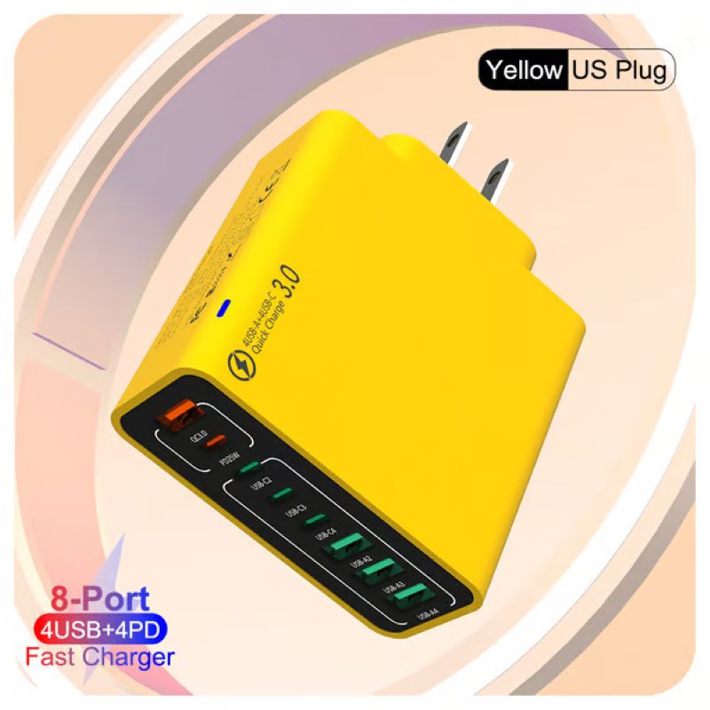 🔥🔥8 in 1 waterproof port USB fast charger