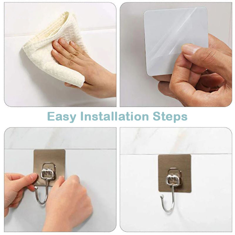Heavy Duty Adhesive Wall Hook