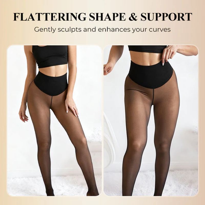 ❄️Warm and slimming single-seam shaping leggings💕