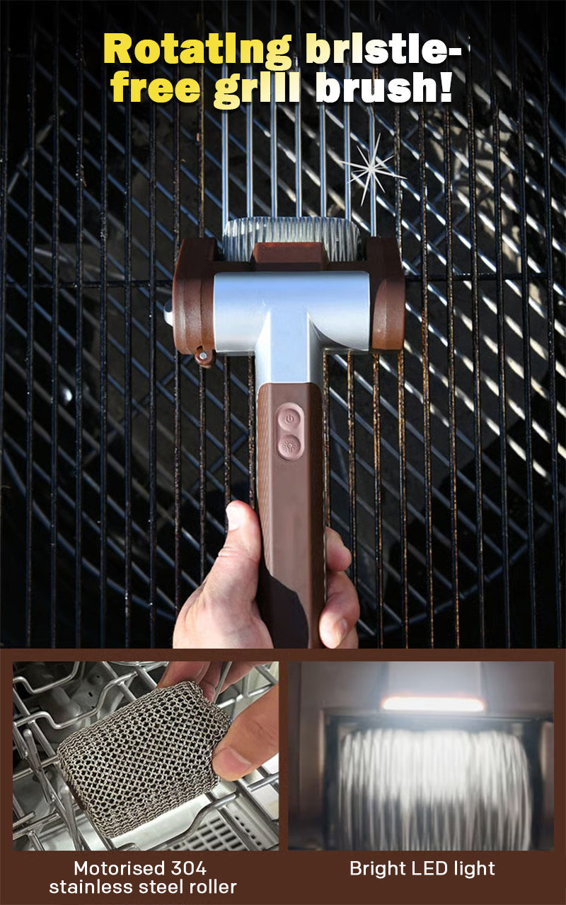 Stainless Steel Grill Cleaning Brush