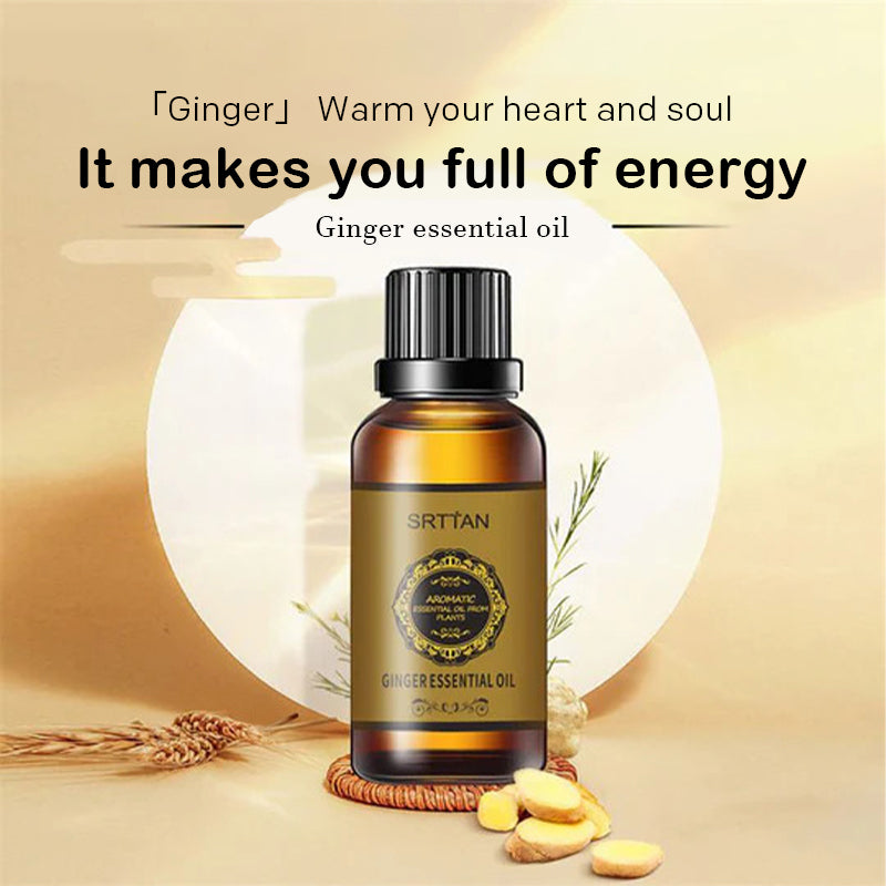 Abdominal Detox Natural Ginger Oil