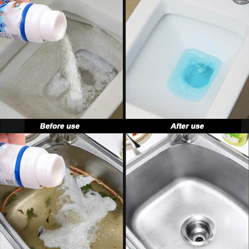 Powerful sink and drain cleaner