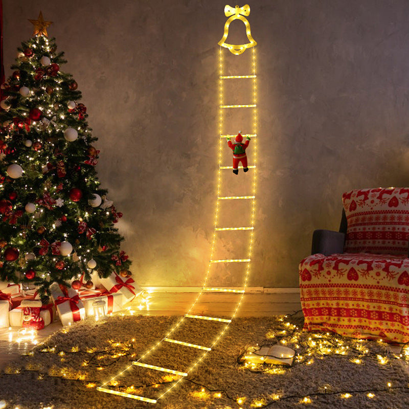 Santa Claus Staircase LED Lights