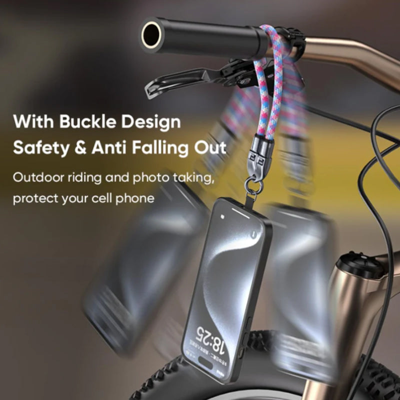 🔥Two-in-one fast charging data cable mobile phone lanyard