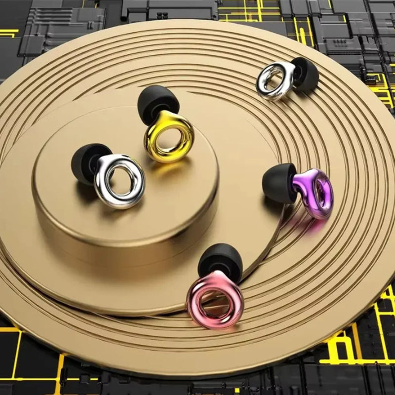 Electroplating turbine silent earplugs