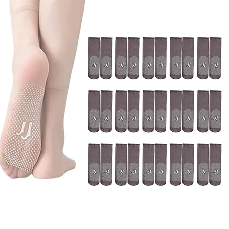 Ultra-thin non-slip ankle socks – breathable and elegant for everyday wear