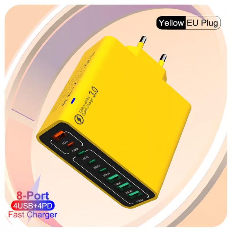 🔥🔥8 in 1 waterproof port USB fast charger