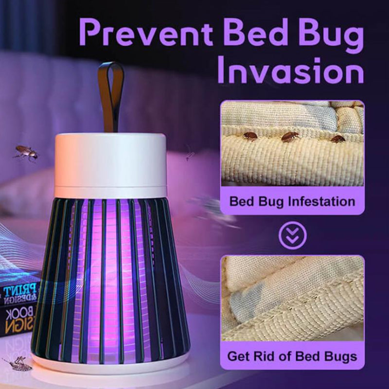 Portable USB electric mosquito killer lamp