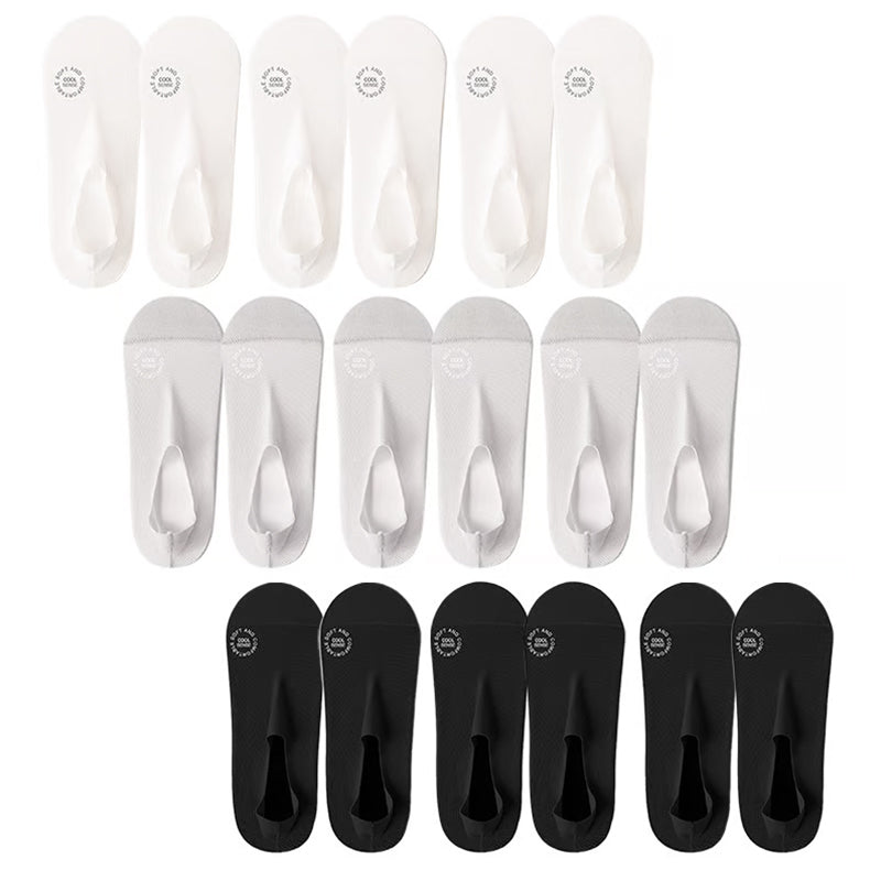 Ultra-thin lining non-slip invisible socks