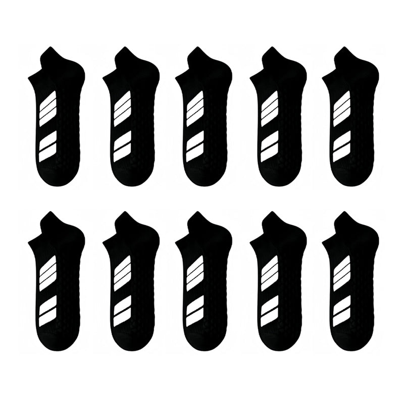 Men's low-top breathable sweat-wicking sports socks