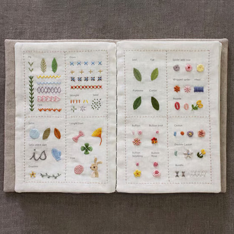 🏆️Embroidery Stitch Book