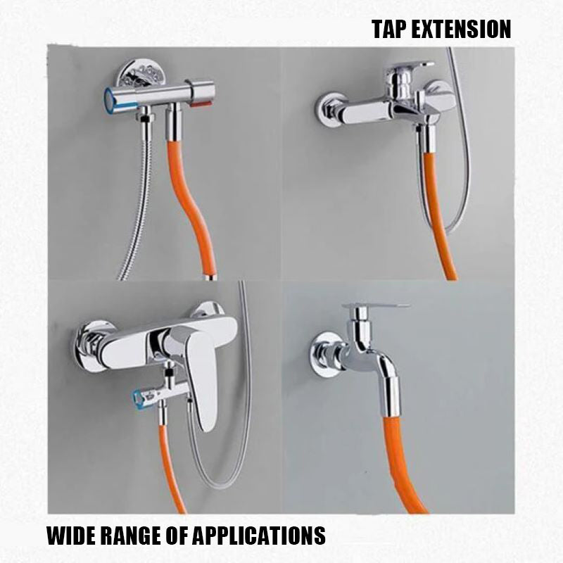 Universal faucet extension tube