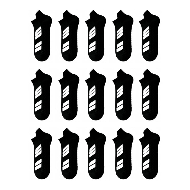 Men's low-top breathable sweat-wicking sports socks