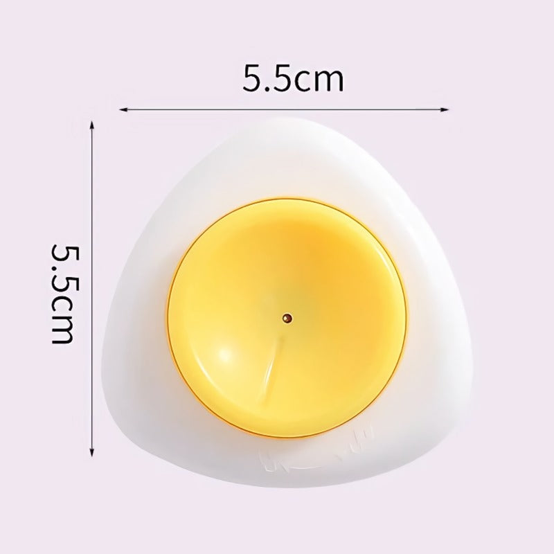 Egg perforator with safety lock