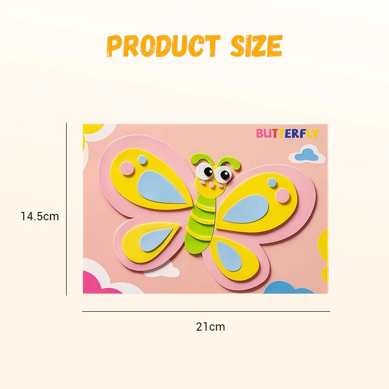 Children's DIY 3D EVA Sticker Toys