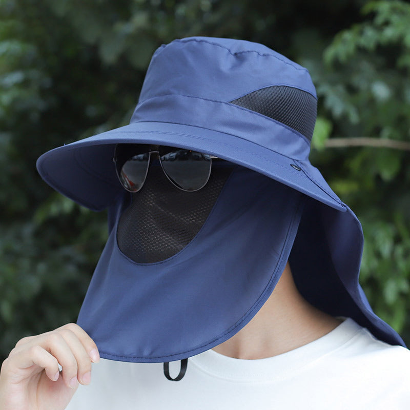 Sun protection hat to cover face