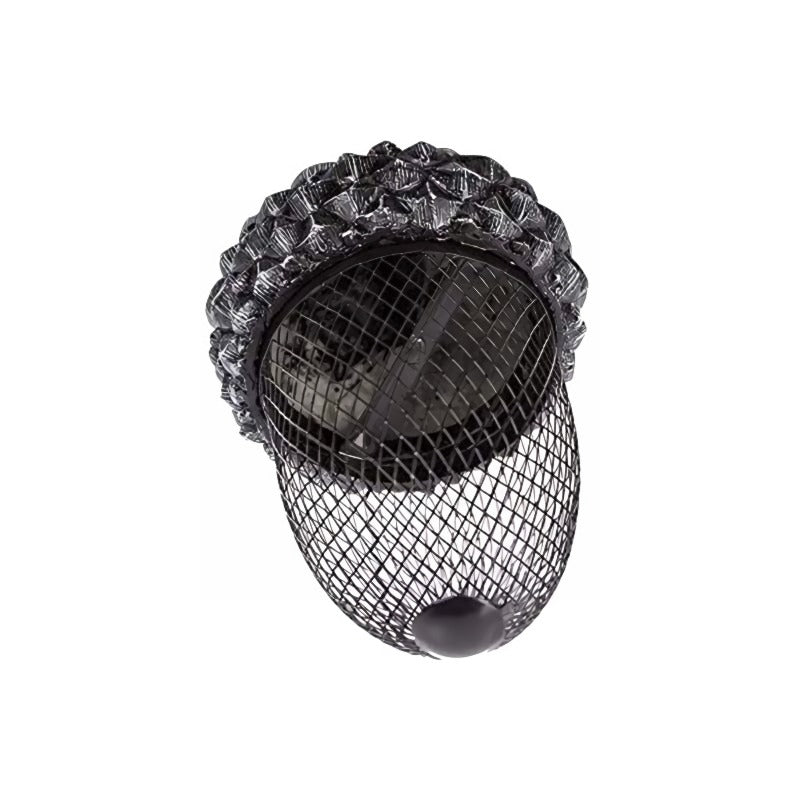 Hummingbird Acorn Wrought Iron Bird Feeder