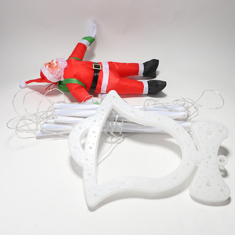 Santa Claus Staircase LED Lights