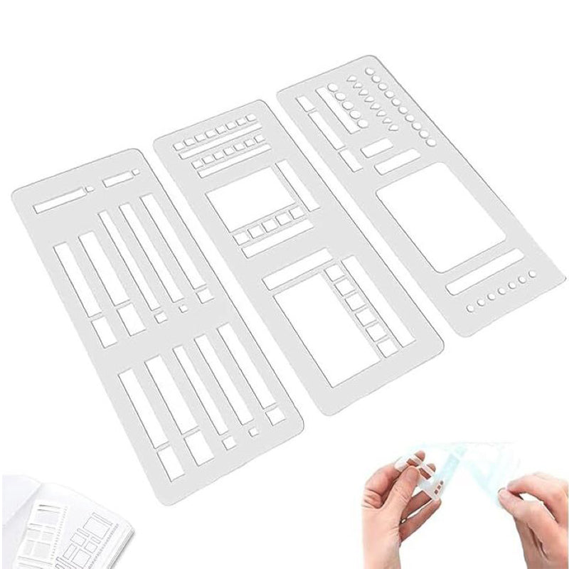 Flexible diary template