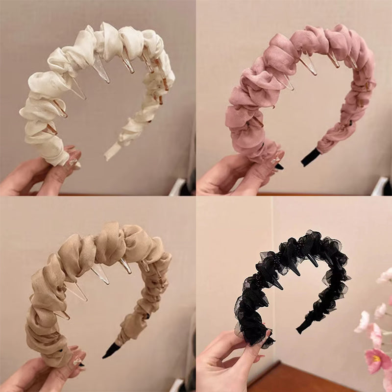 🔥Vintage tooth comb headband