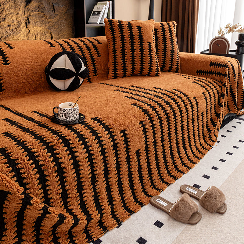 Soft, non-slip plush sofa cover β for maximum comfort ππ
