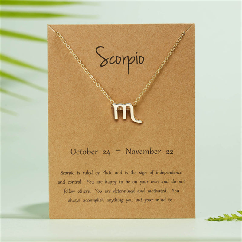 12 Constellation Necklace