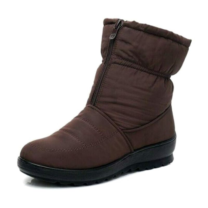 Women's snow ankle boots - winter warm