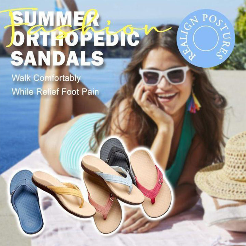 Summer orthopedic sandals