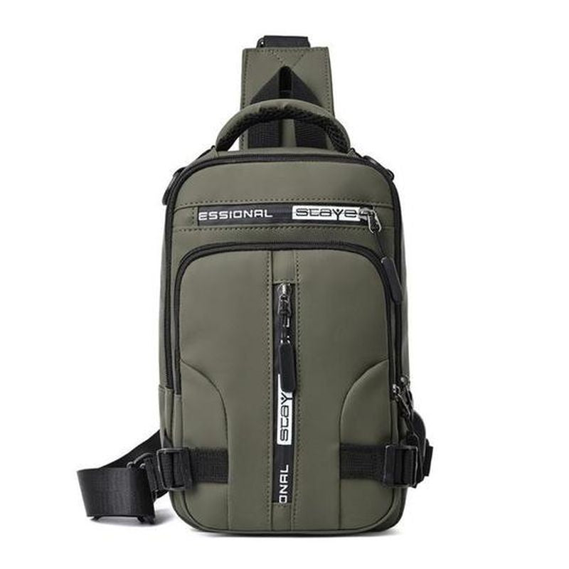 Shoulder bag with USB charger