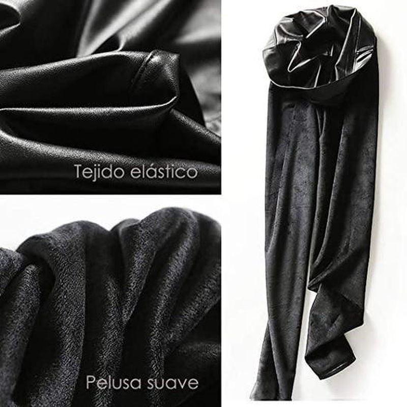 Stretch Faux Leather Legging