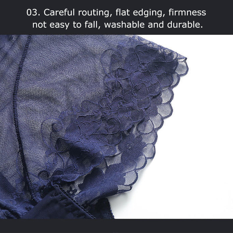 Slim high-waisted sexy lace panties for woman (1PC/3 PCS)