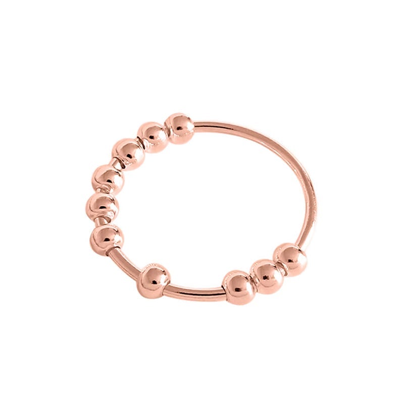 Stylish decompression ring