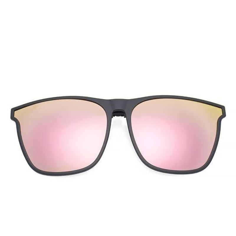 Polarized Clip-on Flip Up Metal Clip Sunglasses for Prescription Glasses