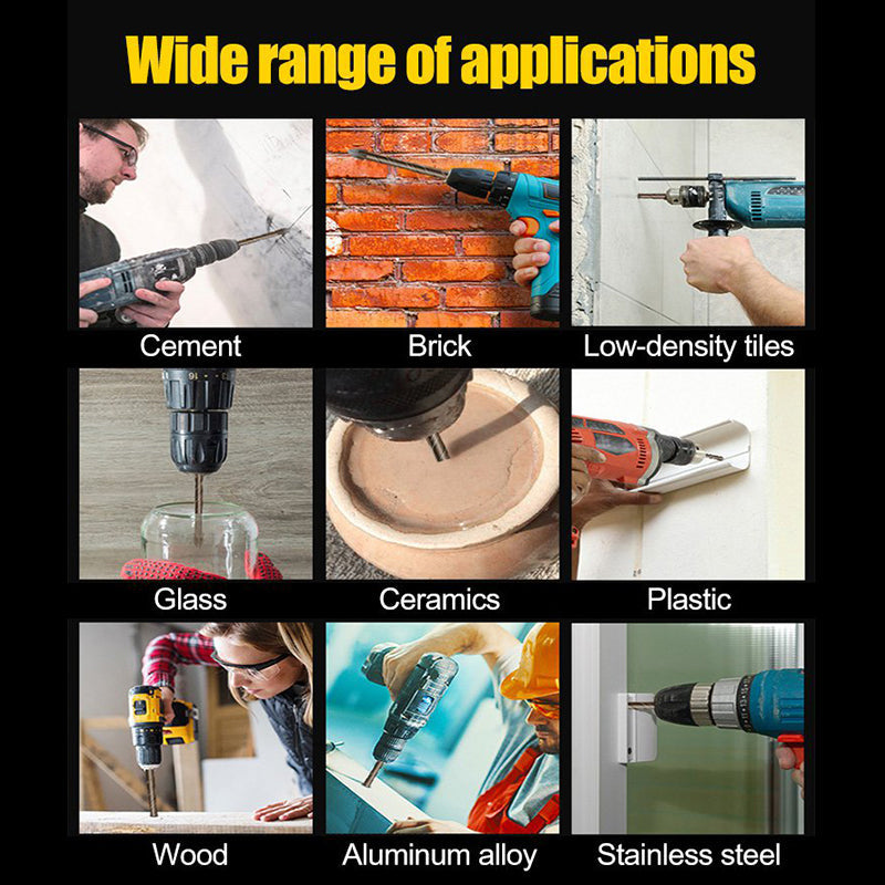 Four-blade cross spiral drill bit