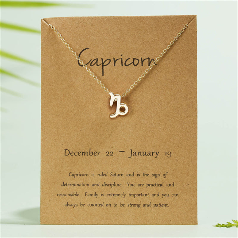 12 Constellation Necklace