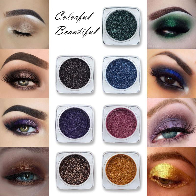 12 Color Shimmer Eye Shadow