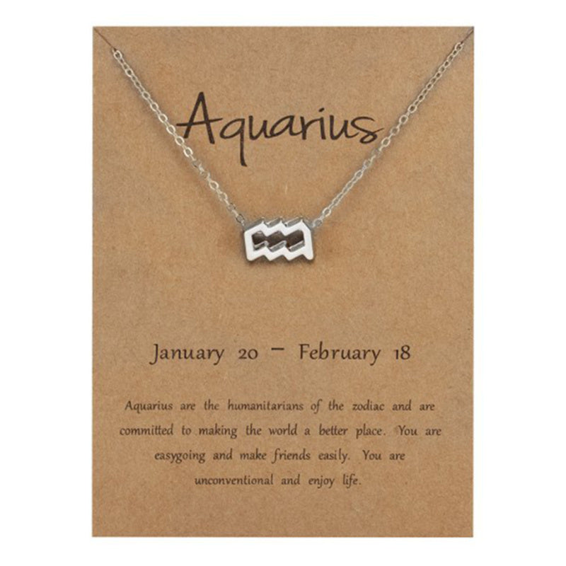 12 Constellation Necklace