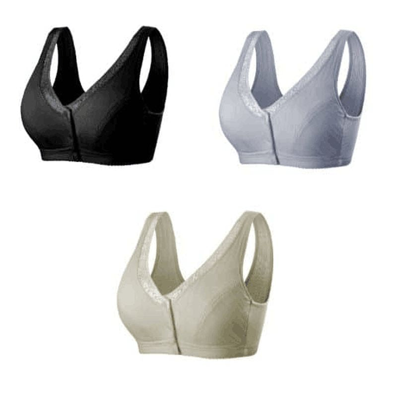 Plus Size Comfortable Cotton Bra