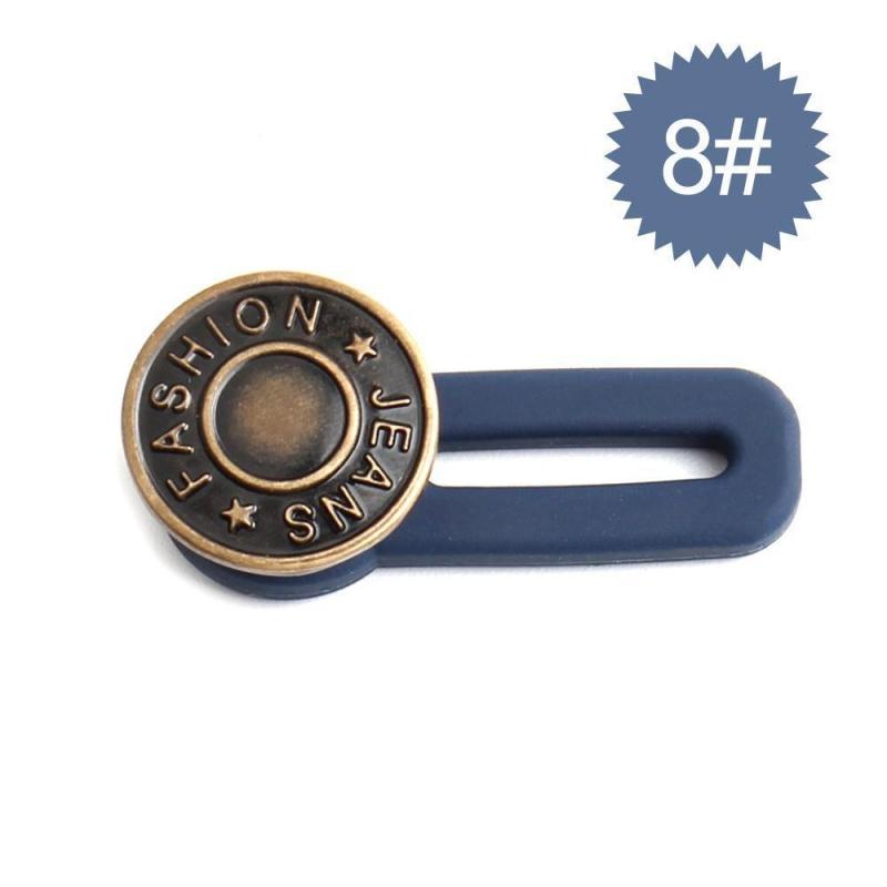 Jeans Retractable Buttons Extension Buckle (5PCS)