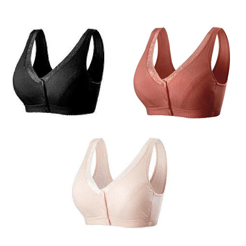 Plus Size Comfortable Cotton Bra