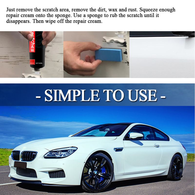 Car Resurfacing Polisher Scratch Repair Paste