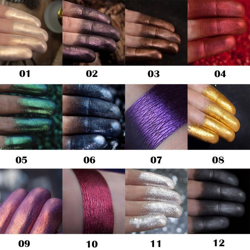 12 Color Shimmer Eye Shadow